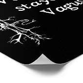 Wat er gebeurt in Vagus blijft in het Vagas zenuws Poster (Hoek)