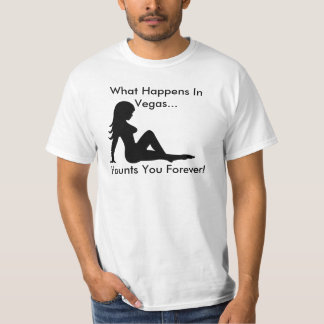 Wat er gebeurt in Vegas... Haunts je Forever T-shirt