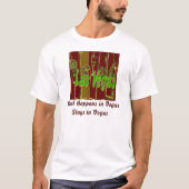 Wat er gebeurt in Vegas Stays in Vegas T-shirt (Voorkant)