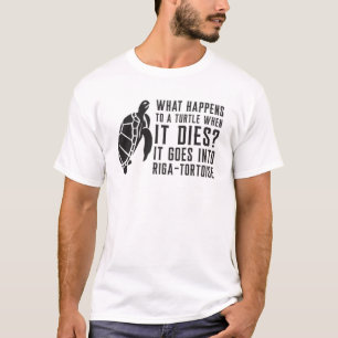 Wat er gebeurt met een Zee van de schildpadschildp T-shirt