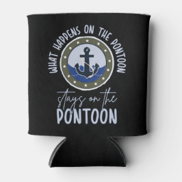 Wat er gebeurt op de ponton blijft op de ponton blikjeskoeler