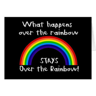 Wat er gebeurt over de regenboog...
