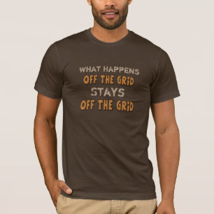 Wat er gebeurt van het T-shirt van het raster