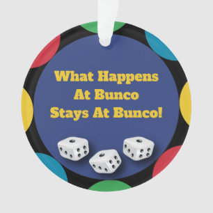 Wat er in Bunco gebeurt Ornament