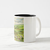 Wat er in elk graafschap te schrijven valt tweekleurige koffiemok (Voorkant rechts)