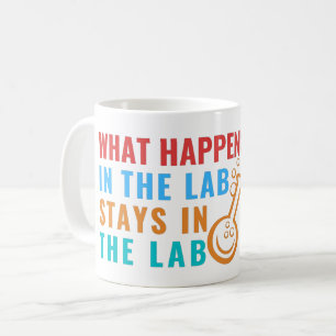 WAT ER IN HET LAB GEBEURT, BLIJFT IN HET LAB - LAB KOFFIEMOK