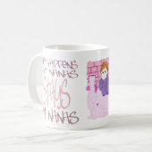 Wat er in Nanas gebeurt Koffiemok (Voorkant links)