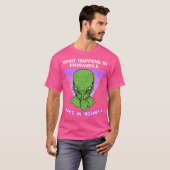 Wat er in Roswell gebeurt, blijft in Roswell T-shirt (Voorkant volledig)