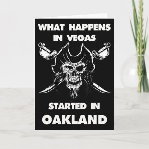 Wat er in Vegas Gebeurt Begon In Oakland Kaart