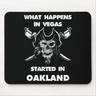 Wat er in Vegas gebeurt begon in Oakland Muismat
