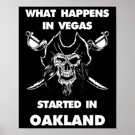 Wat er in Vegas gebeurt begon in Oakland Poster (Voorkant)