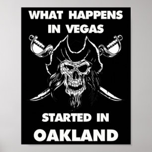 Wat er in Vegas Gebeurt Begon In Oakland  Poster