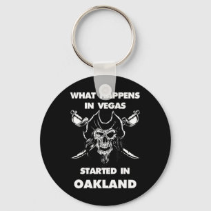 Wat er in Vegas gebeurt begon in Oakland Sleutelhanger
