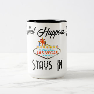 Wat er in Vegas gebeurt blijft in Vegas mok ☕ | Gr