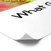 Wat er omheen gaat, komt rond II Poster (Hoek)