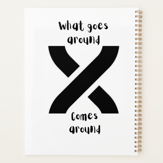 Wat er omringd wordt, komt rond planner (Achterkant)