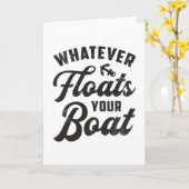 Wat er ook drijft op je boot die boten verzilt kaart (Gele Bloem)