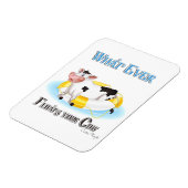 Wat er ook drijft Uw Koe Magneet (Linkerzijde)