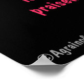 Wat er ook gebeurt... Bijbelprijsopgave gebed Poster (Hoek)