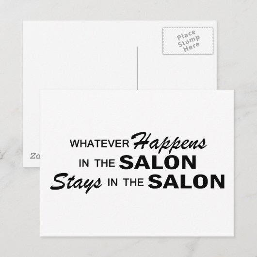 Wat er ook gebeurt briefkaart (Voorkant / Achterkant)