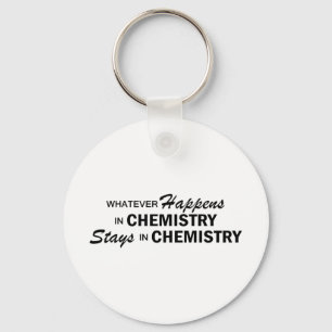 Wat er ook gebeurt - Chemie Sleutelhanger