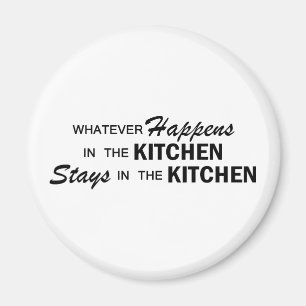 Wat er ook gebeurt - Kitchen Magneet