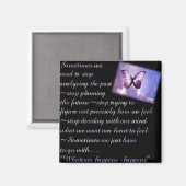 Wat er ook gebeurt... magneet (Voorkant / Achterkant)