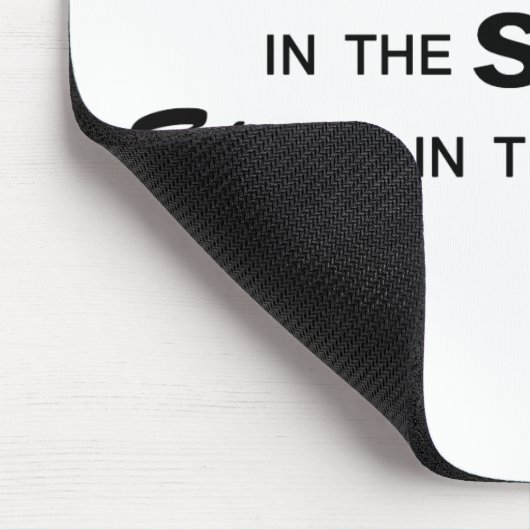 Wat er ook gebeurt muismat (Hoek)