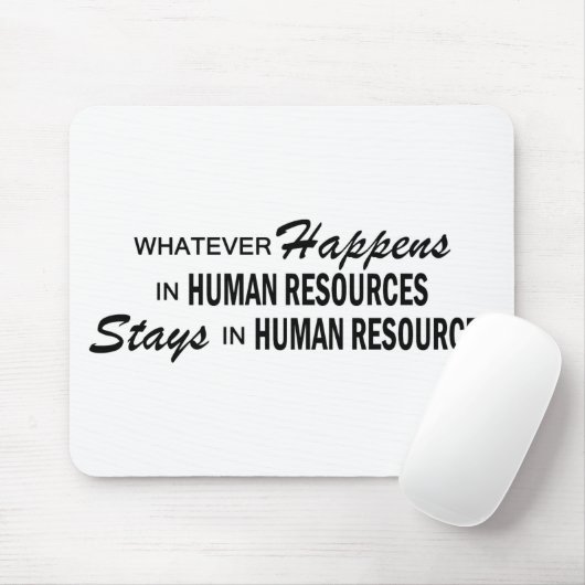 Wat er ook gebeurt - Personeel Muismat (Met muis)