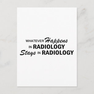 Wat er ook gebeurt - Radiologie Briefkaart