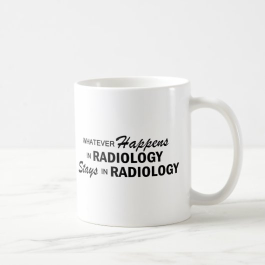 Wat er ook gebeurt - Radiologie Koffiemok (Rechts)