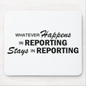 Wat er ook gebeurt - Rapportering Muismat (Voorkant)