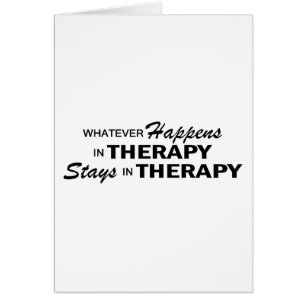 Wat er ook gebeurt - Therapie