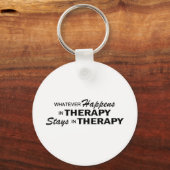 Wat er ook gebeurt - Therapie Sleutelhanger (Voorkant)