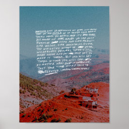 Wat er ook hier gebeurt, poster