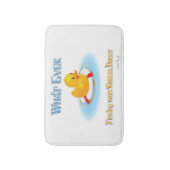 Wat er ook op drijft. badmat (Voorkant Verticaal)