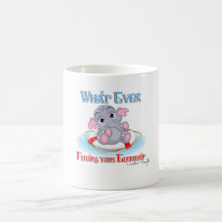 Wat er ook op drijft... je Baby olifant Koffiemok