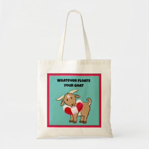 Wat er ook op drijft, je Cartoon voor het behoud v Tote Bag
