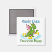 Wat er ook op drijft... magneet (Voorkant / Achterkant)