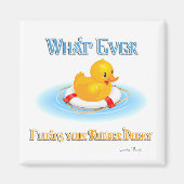 Wat er ook op drijft. magneet (Voorkant)