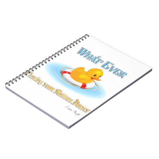 Wat er ook op drijft. notitieboek (Linkerzijde)