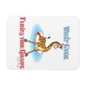 Wat er ook op drijft Uw Giraffe Magneet (Horizontaal)