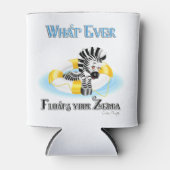 Wat er ook op drijft Uw Zebra 3 Blikjeskoeler (Voorkant)