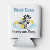 Wat er ook op drijft Uw Zebra 3 Blikjeskoeler (Achterkant)