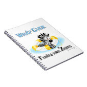 Wat er ook op drijft Uw Zebra 3 Notitieboek (Rechterzijde)