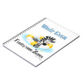 Wat er ook op drijft Uw Zebra 3 Notitieboek (Linkerzijde)