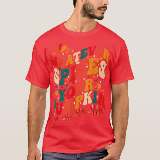Wat er ook van uw pompoenHerfst Autumn Halloween i T-shirt
