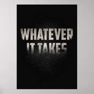 Wat er ook voor nodig is poster