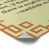 Wat er ook waar is... Bijbelprijsopgave gebed Poster (Hoek)