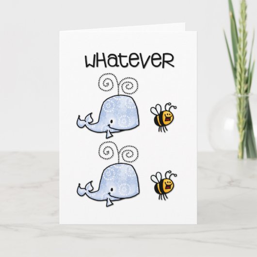 Wat er ook zal zijn zal zijn kaart (Voorkant)